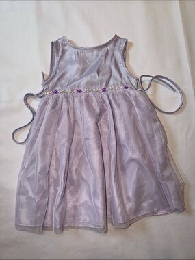 Perfectly Dressed Girls Size 24 Months Lilac Sleeveless Dress